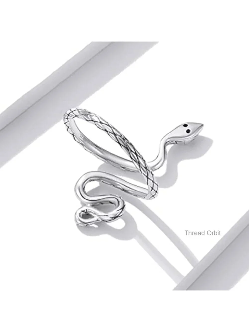Adjustable Statement Ring with Cubic Zirconia Paved White Gold Plated Band